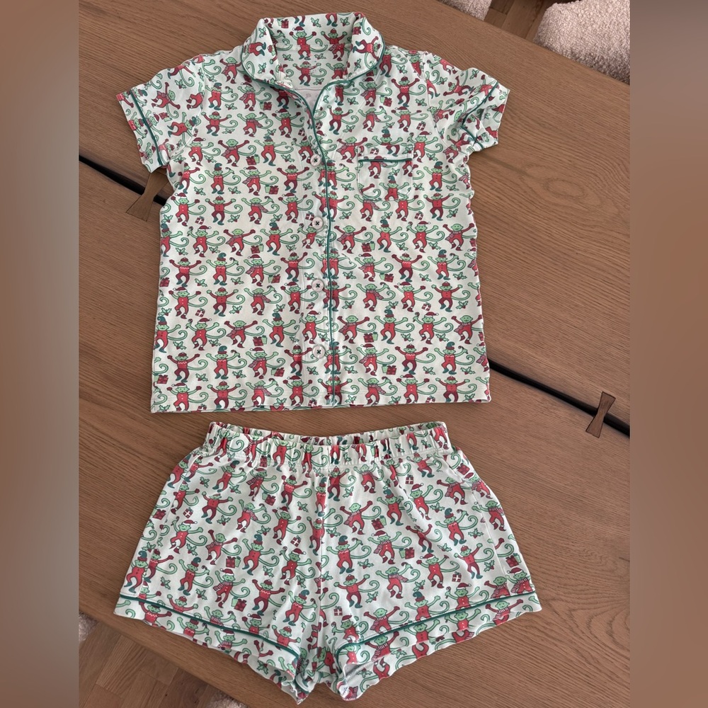 Roller Rabbit Mint Monkey Mas Set - image 2